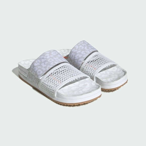 Adidas by Stella McCartney Shoes - Adidas Women's by Stella McCartney White STELLA-LETTE SLIDES Size 5 us FV6527